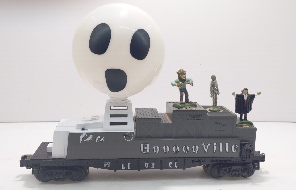 Lionel 6-37058 O Gauge Ghost Globe Car NIB