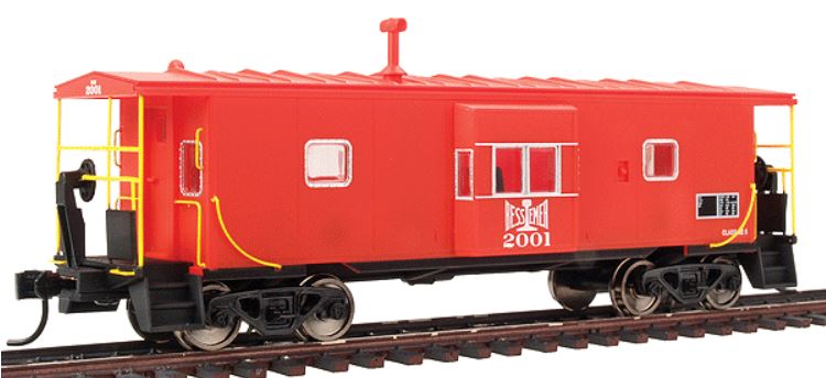Walthers 932-40454 HO Scale BLE Bay Window Caboose #2001