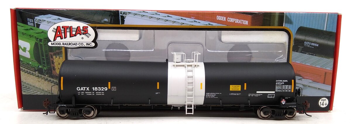 Atlas 20000428 HO Sale GATX 25500 Gallon Tank Car #18329