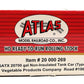 Atlas 20000269 HO GATX VOP 20,700 Gallon Tank Car (TYPE 20) #19601