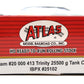 Atlas 20000413 HO IBPX 25,500 Gallon Tankcar #25102