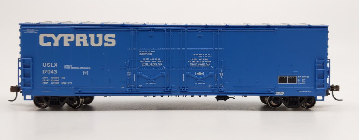 Athearn 91294 HO Cyprus 50' Double Plug Boxcar #17043
