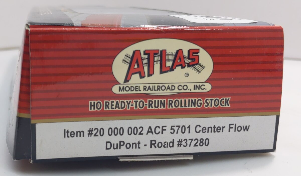 Atlas 20000002 HO Scale DuPont ACF 5701 Centerflow Hopper #37280