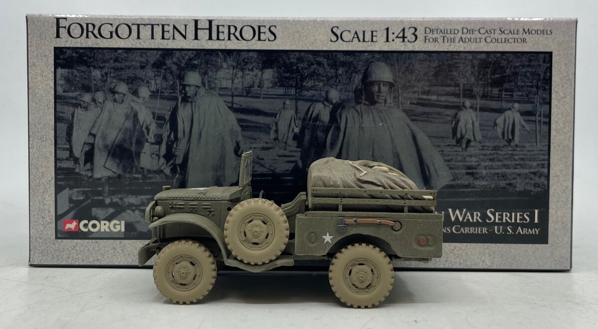 Corgi US51703 1:43 Scale U.S. Army WC51 Weapons Carrier