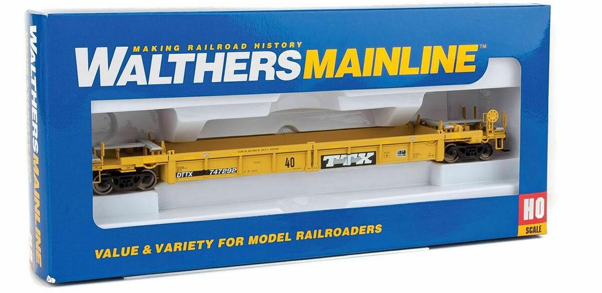 Walthers 910-5625 HO TTX Rebuilt 40' Well Car #747292