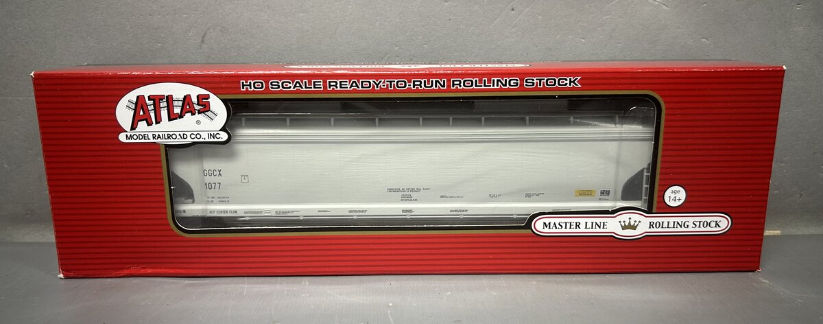 Atlas 20003558 HO Scale GGPD ACF 5800 4-Bay Covered Hopper #1077