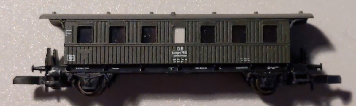 Marklin 87002 Z German Federal Railroad Era III Crew Car