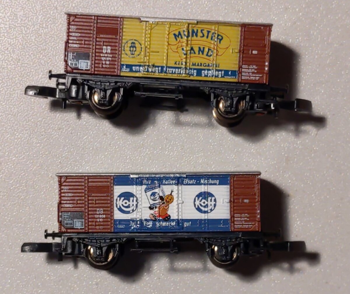 Marklin 48782 HO Scale Economic Miracle 2-Car Freight Set EX/Box