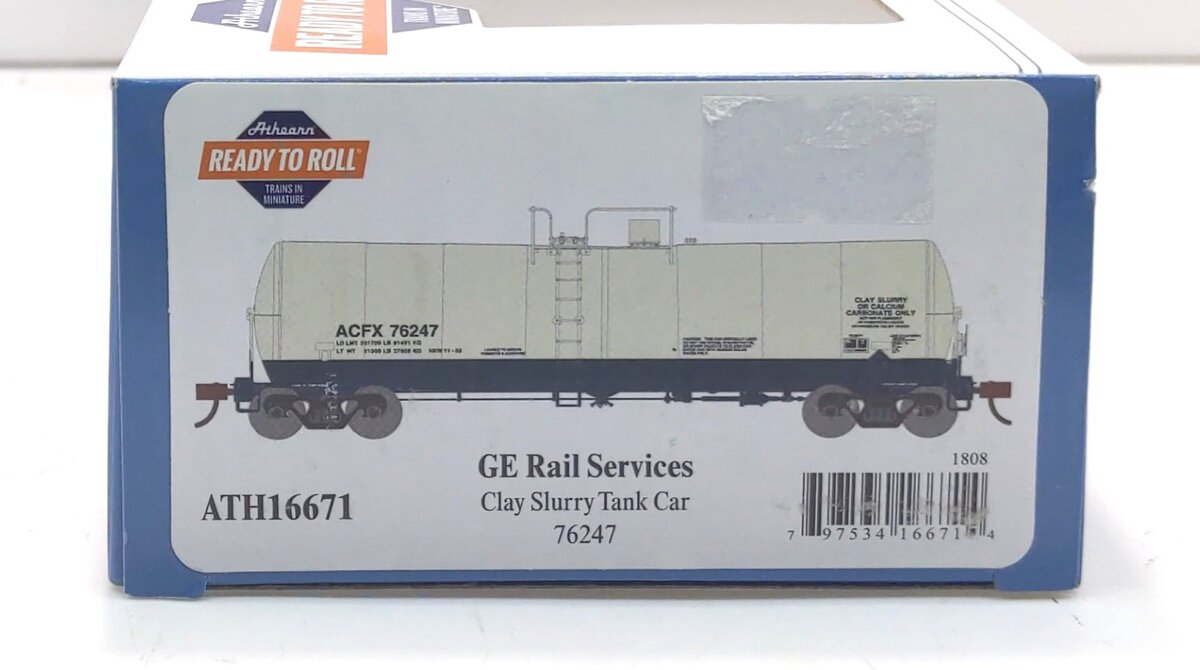 Athearn 16671 HO ACFX Ready-to-Run 16,000-Gallon Tank Car #76247