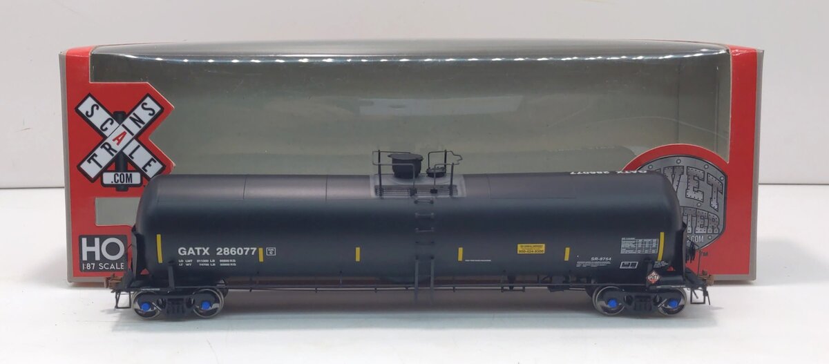Scale Trains SXT30080 HO GATX Trinity Rail 31,000 Crude Oil Tank Car #286077