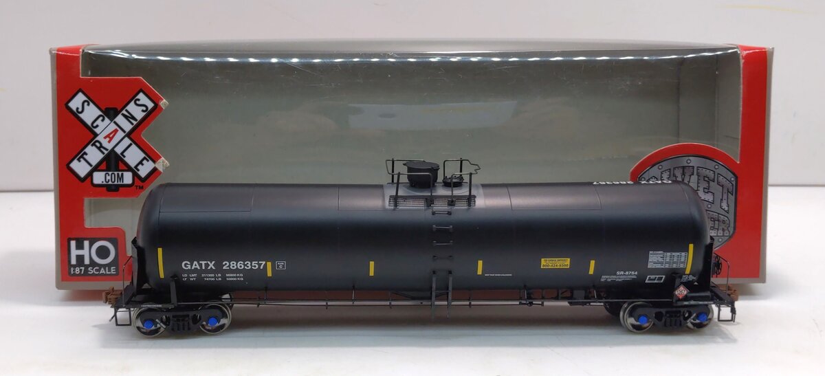 Scale Trains SXT30096 HO GATX Trinity Rail 31,000 Crude Oil Tank Car #286357