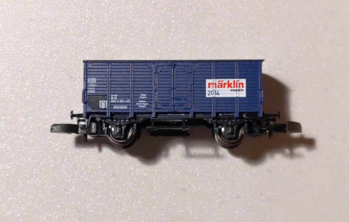 Marklin 80824 Z Scale 2014 Marklin Magazine Car