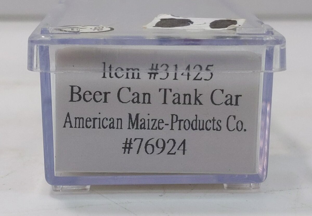 Atlas 31425 N UTLX American Maize Products Beer Can Tank Car #76924