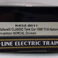 K-Line K632-9011 O A Rafanelli 1999 TCA NORCAL Division Wine Tank Car #4685 NIB