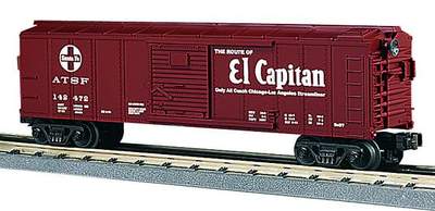 MTH 30-7431 O Gauge Santa Fe AT&SF El Capitan Boxcar #142472 LN/Box