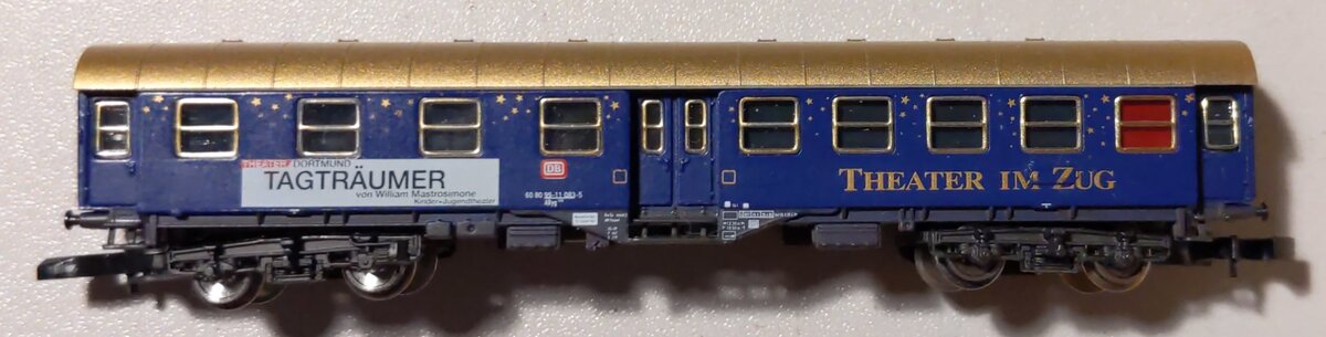 Marklin 8719 Z Scale Theater IM Zug Passenger Car LN/Box