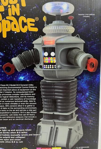 Diamond Select Toys Lost In Space Electronic B-9 Robot with Lights & Sounds NIB