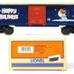 Lionel 6-36213 O Gauge Vapor Records Christmas Box Car
