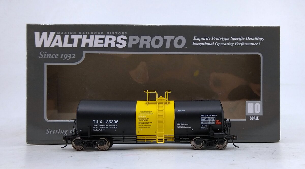 Walthers 920-100023 HO Scale Trinity Industries 14K Gallon Tank Car #135306