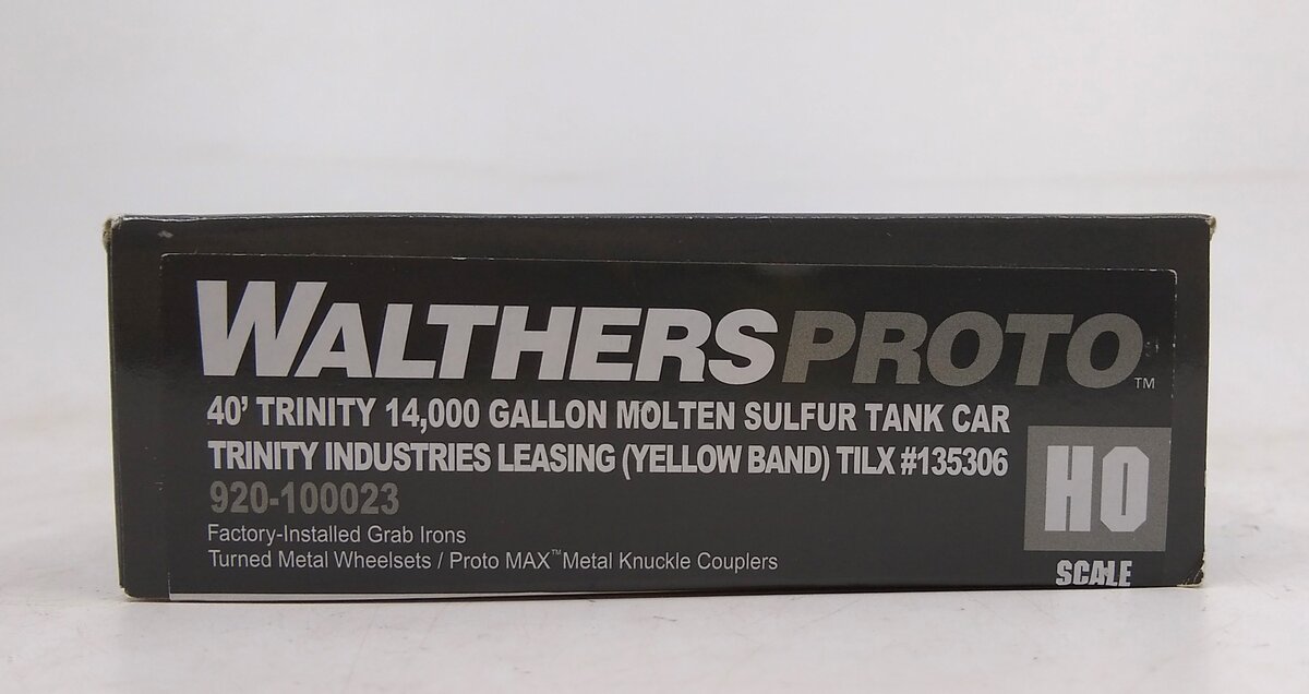 Walthers 920-100023 HO Scale Trinity Industries 14K Gallon Tank Car #135306
