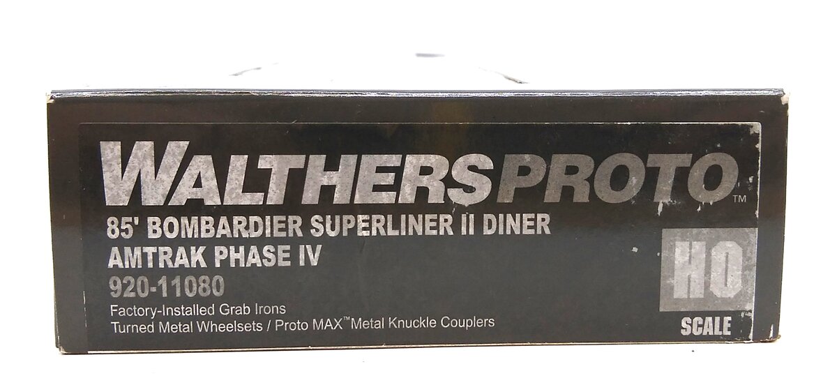 Walthers 920-11080 HO Amtrak 85' Bombardier Superliner II Phase IV Diner