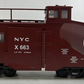 MTH 20-98219 O Gauge New York Central Snow Plow #X663 LN/Box