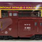 MTH 20-98219 O Gauge New York Central Snow Plow #X663 LN/Box