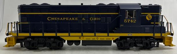 MTH 30-20006-1 O Gauge Chesapeake & Ohio GP-7 Diesel Engine #5742 with PS2