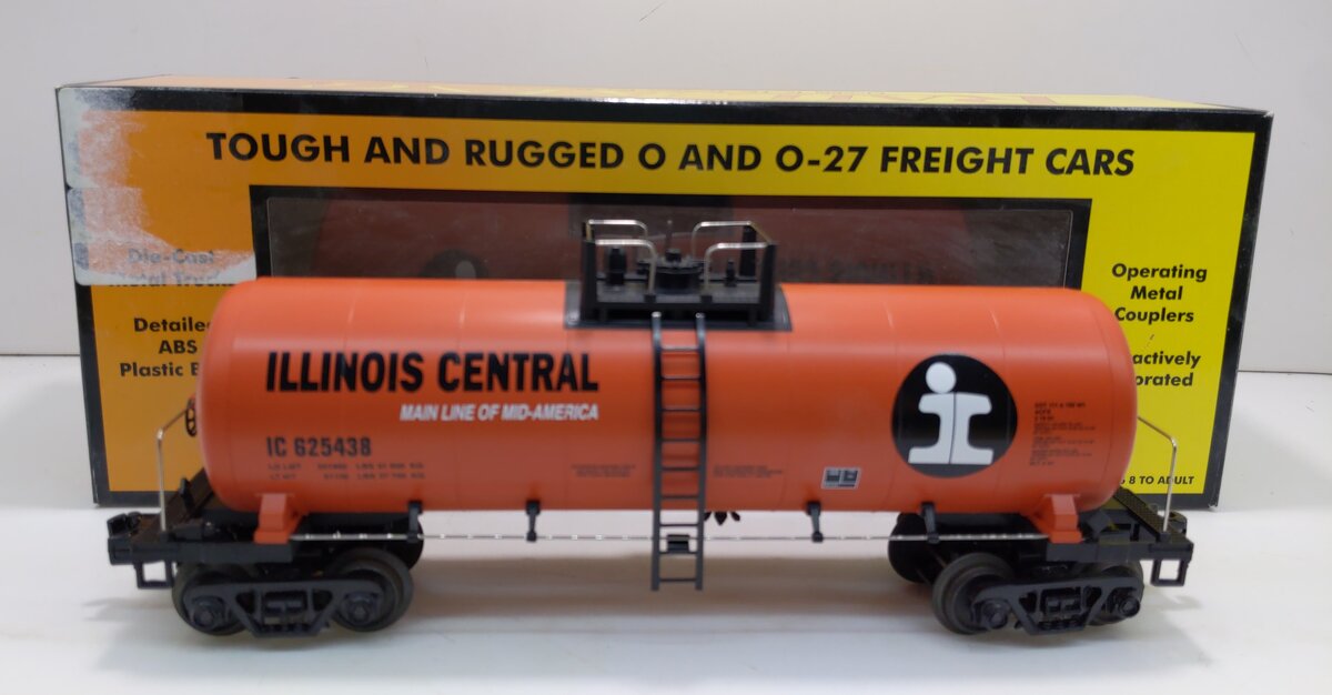 MTH 30-73263 O Illinois Central Modern Tank Car #625438