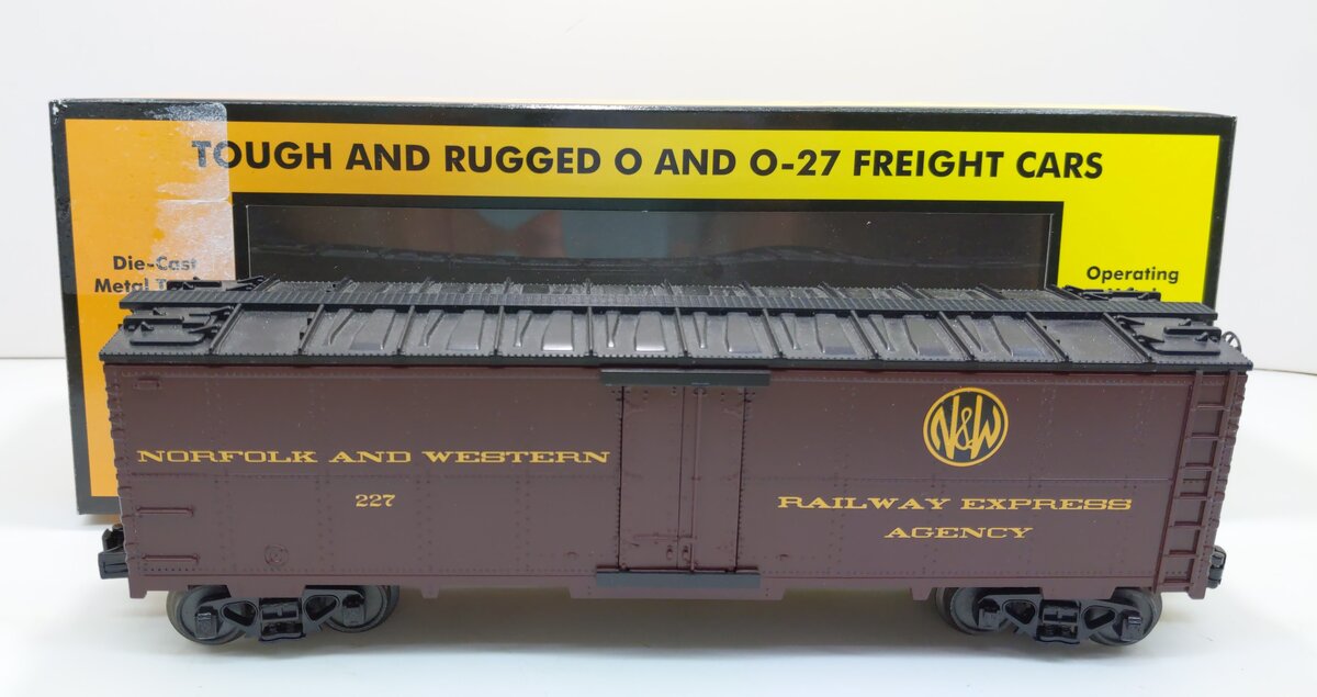 MTH 30-78071 O Norfolk & Western Modern Reefer Car #227
