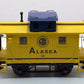 MTH 30-77046 O Alaska Bobber Caboose #10 NIB