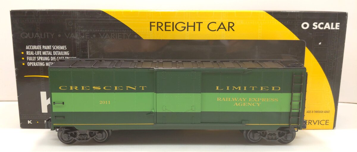 K-Line K761-2011 O Gauge Southern Express Mail Reefer Car LN/Box