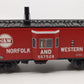 Lionel 6-17645 O Gauge Norfolk & Western Bay Window Illuminated Caboose #557528 LN/Box