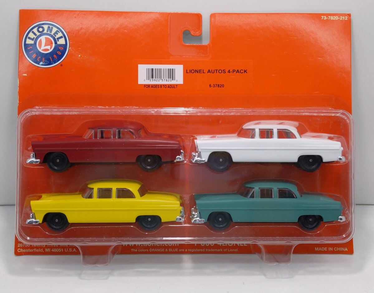 Lionel 6-37820 Premium Auto Loader Cars for Lionel 6414 (Set of 4)