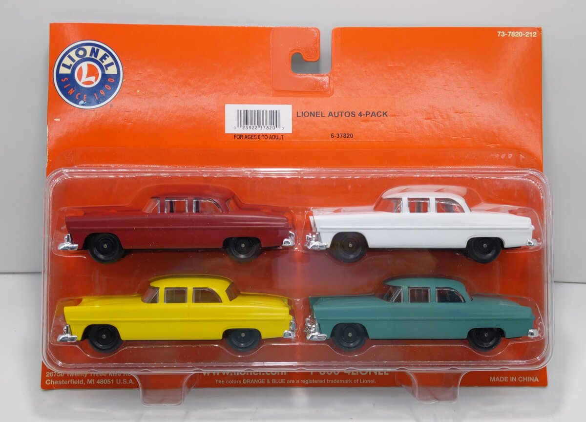 Lionel 6-37820 Premium Auto Loader Cars for Lionel 6414 (Set of 4)