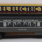 Lionel 6-16067 O Gauge New York Central "Silver Lake" Passenger Car LN/Box