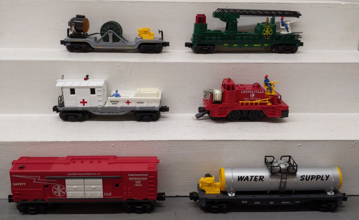 Lionel 6-21753 1998 Exclusive Service Station O Gauge Train Set EX/Box