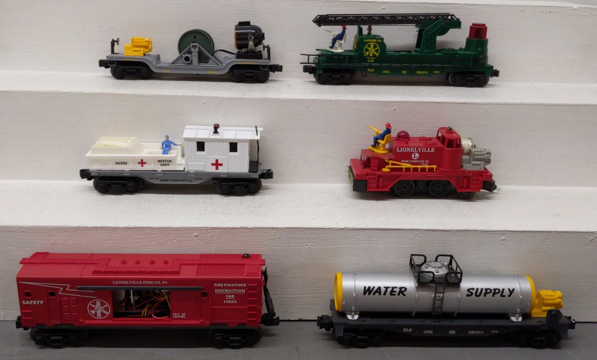Lionel 6-21753 1998 Exclusive Service Station O Gauge Train Set EX/Box