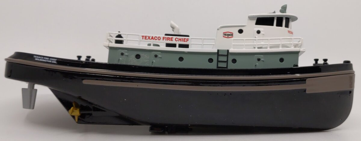 Ertl 19800 Texaco Die-Cast Fire Chief Tugboat Coin Bank