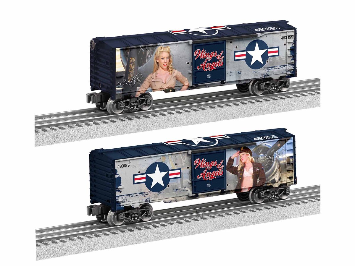 Lionel 1938260 O Gauge Wings Of Angels - Caitlin MUSA Box Car #483155