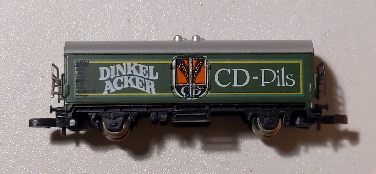 Marklin 8648 Z Scale Dinkel Acker Boxcar LN/Box
