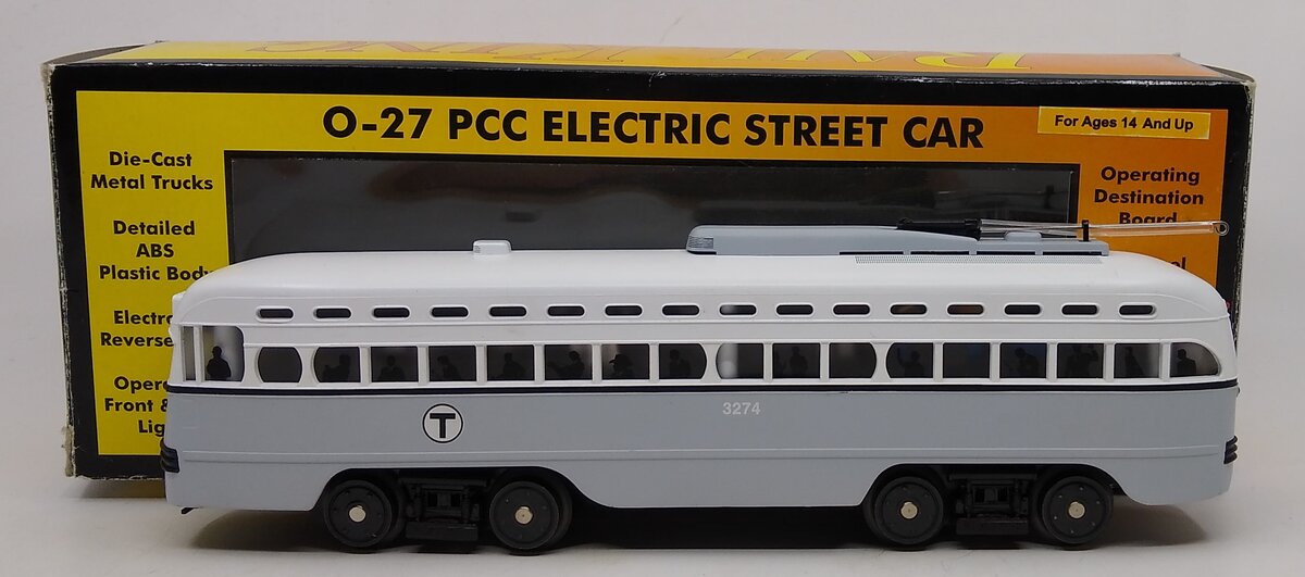 MTH 30-5120-1 Boston PCC Electric Street Car w/ Proto-Sound 2.0 EX/Box