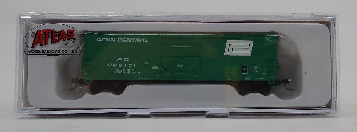 Atlas 50005233 N Penn Central Large Logo X72 Boxcar #229101