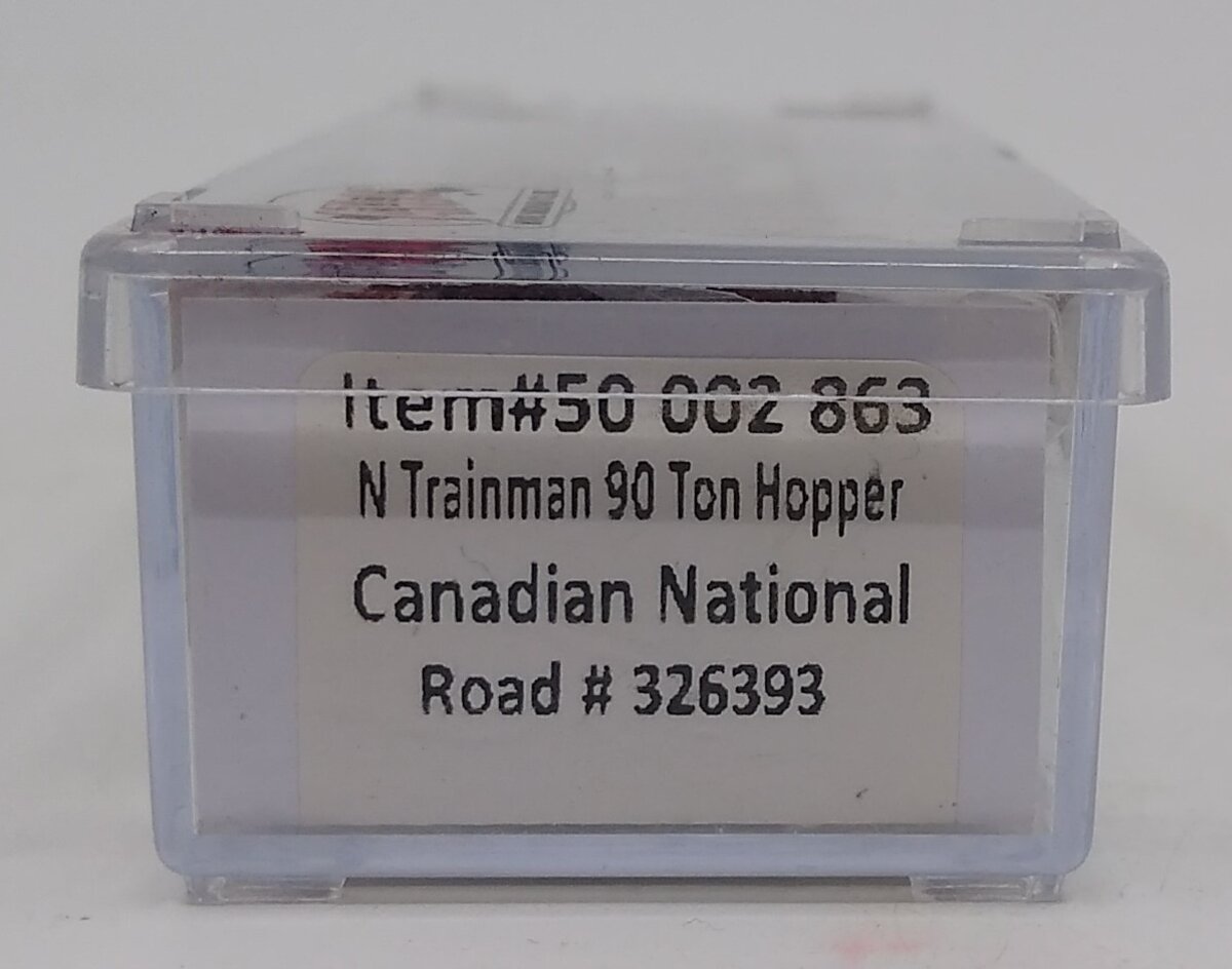 Atlas 50002863 N Canadian National Trainman® 90 Ton Hopper #326393