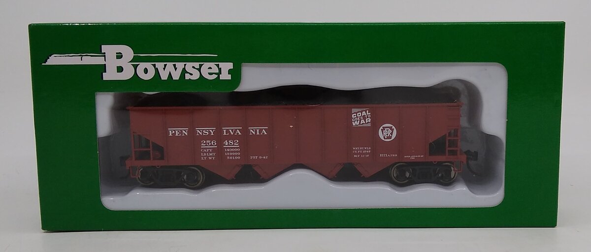 Bowser 42044 HO Pennsylvania H21a “Coal Goes To War” Hopper Car #256482
