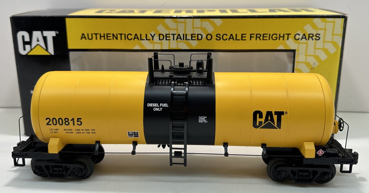 MTH 20-96176 O Caterpillar Tank Car #200815