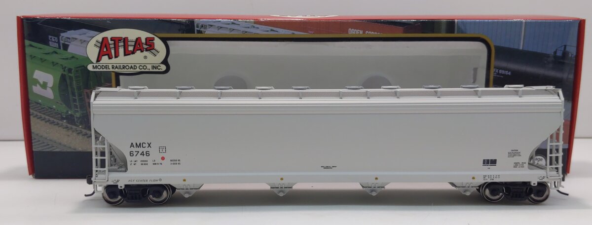 Atlas 20000433 HO Scale Amoco Chemicals ACF Plastics Hopper Car #6746