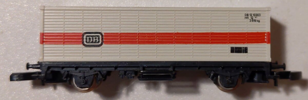 Marklin 8615 Z Scale Mini Club DB Container Car – Trainz