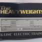 K-Line K6055 O Southern Pacific Daylight REA 18" Heavyweight Baggage Car LN/Box