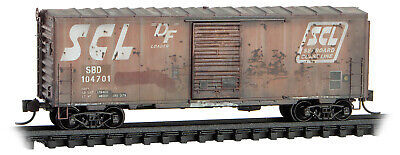 Micro-Trains 07344550 N Seaboard Coast Line 40' Boxcar #104701